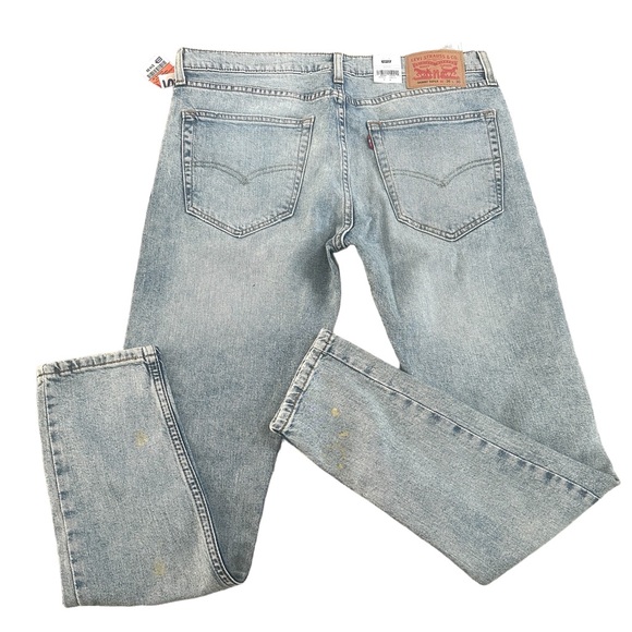 NWT Men’s Levi’s Skinny Taper Paint Splatter Jeans 32 x 32 - Picture 3 of 6